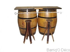 Comptoir 3 demie barriques