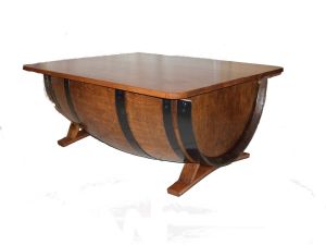 Table Basse Demi Tonneau