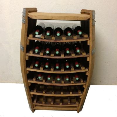 Range-bouteilles en bois - vins - casiers 