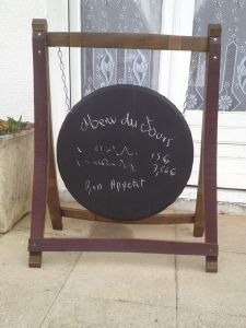 Porte Menu Fond de Tonneau