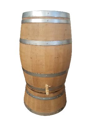 Tonneau Récupérateur D'eau 225 L Avec Socle