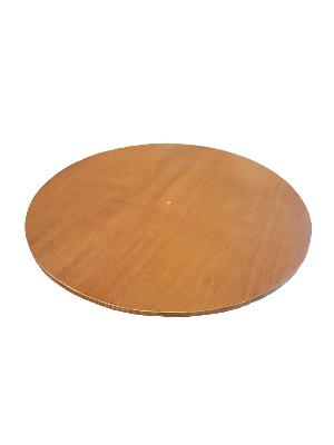 Plateau de table bois exotique Okoumé diamètre 100 cm 