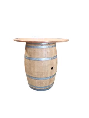 Tonneau Table Haute Chêne | Mange Debout