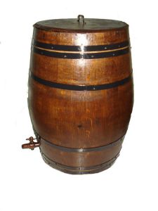 Tonneau Récupérateur D'eau 225 L Sans Socle